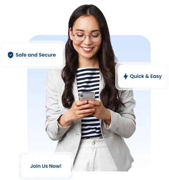 Secure mobile payment illustration